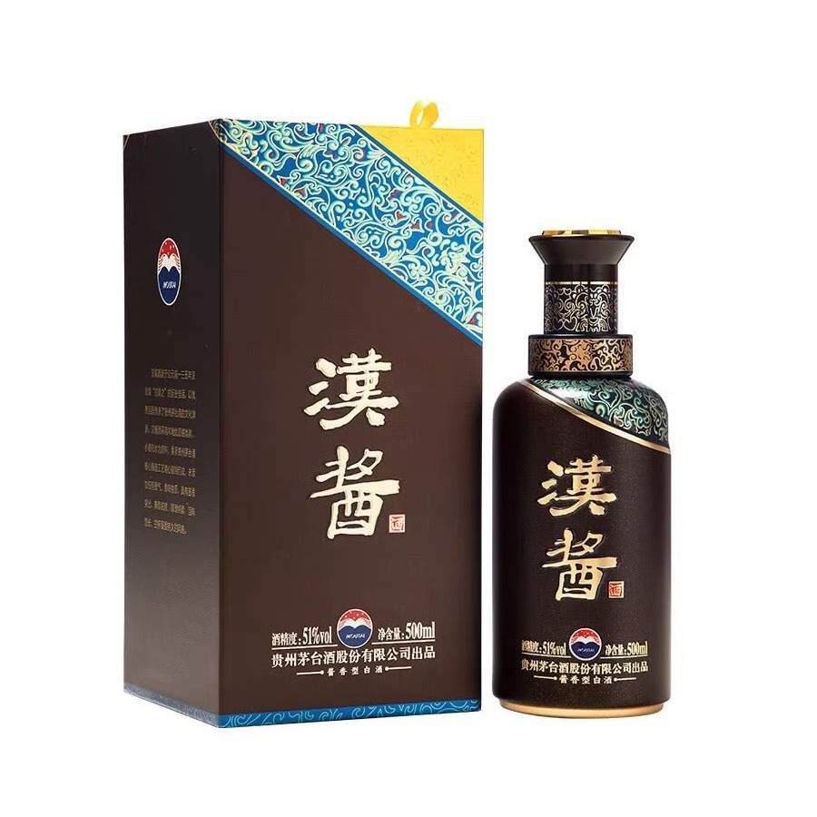 贵州茅台镇 汉酱度500ml*6整箱酱香型白酒纯粮食酒接待送礼宴请