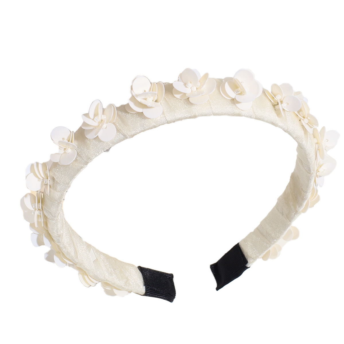 Korean Style Hot Selling Flower Headband Black and White Classic All-Match Commute Headband out Hair Fixer Cute Hair Accessories Wholesale Hair Accessories