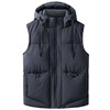 Detachable cap]Large Vest winter motion Vest 2022 new pattern waistcoat thickening keep warm vest Down