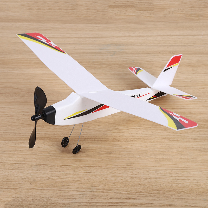 模型闪电电动飞机航空科普教育器材科学小制作diy