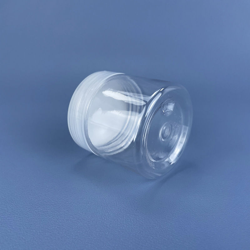 47牙pet塑料广口瓶透明塑料罐30 50 60 80ml鱼饵密封小罐子