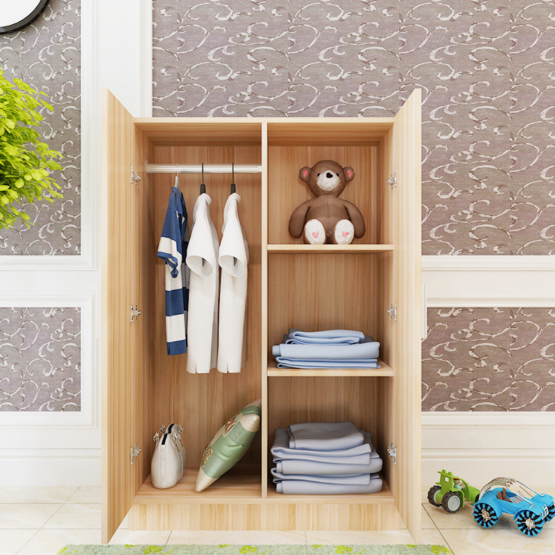 简易组装衣柜现代经济型实木板式卧室出租屋小户型收纳家用柜子