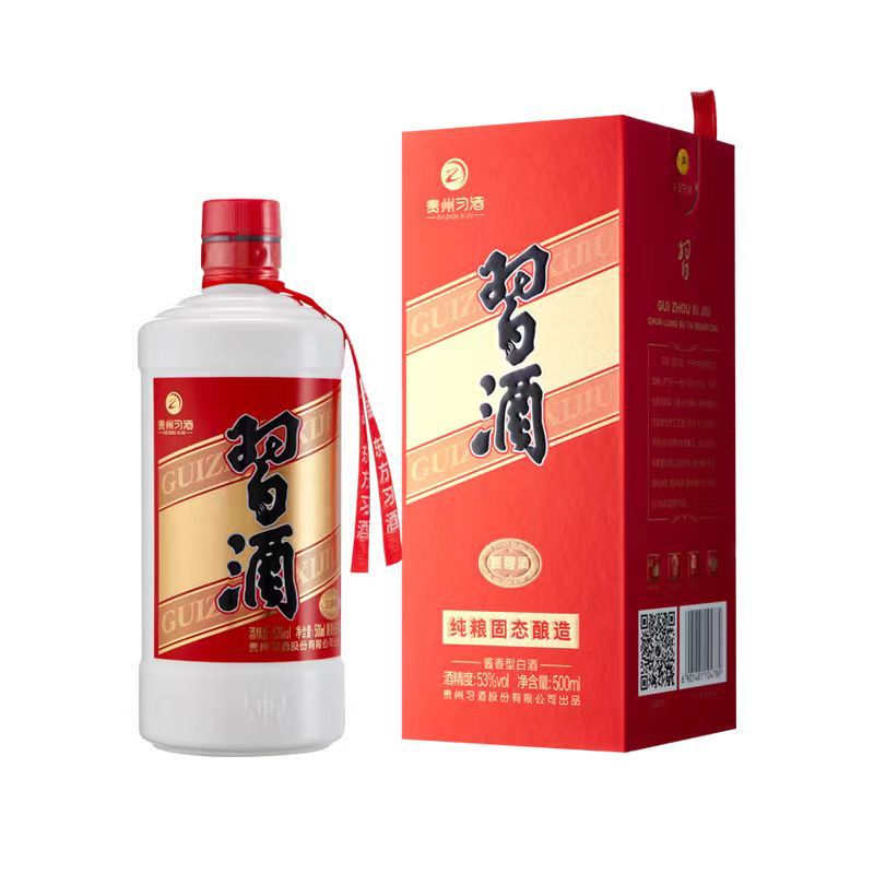 酱香型白酒 贵州53度习.酒批发 500mlx6瓶圆习.