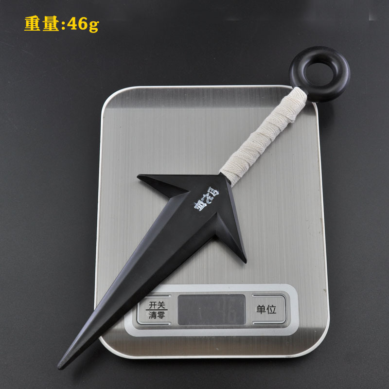 火影忍者游戏周边鸣人26厘米四代目套装苦无红色道具武器模型摆件