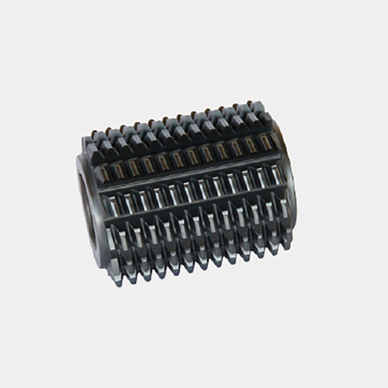 生产镶合金滚刀齿轮颗粒机滚刀硬质塑料切粒机配件刀片底刀厂家