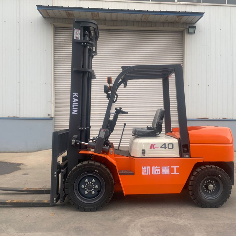 3吨叉车柴油全新4吨液压搬运车带铲斗四驱越野叉车5吨合力双燃料