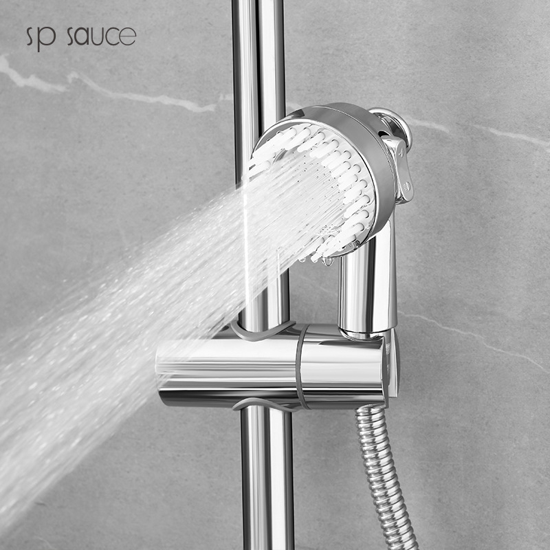 手持沐浴洗澡喷头可拆洗淋浴花洒套装增压花洒喷头全电镀花洒