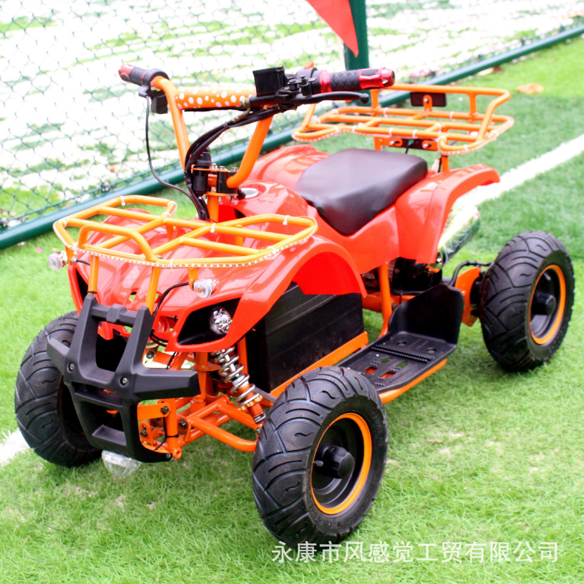 电动atv四轮越野儿童漂移车小型迷你车全地型卡丁车沙滩车摩托车