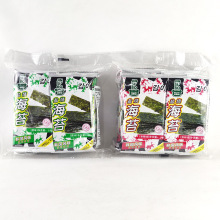 金斯泊盐烧海苔香辣原味韩国风味即食包饭寿司拌饭儿童零食紫菜片