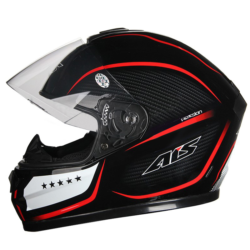 艾狮ais越野户外摩托电动自行车头盔骑行运动四季单车防护头罩