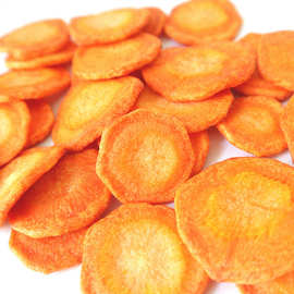 vf胡萝卜果蔬脆片散装脱水果脆网红零食胡萝卜干果蔬干批发