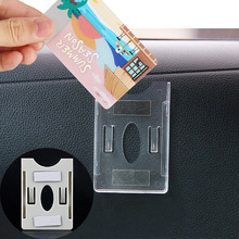 Car Card Holder Parking Ticket Sleeve for Windshield Glass跨