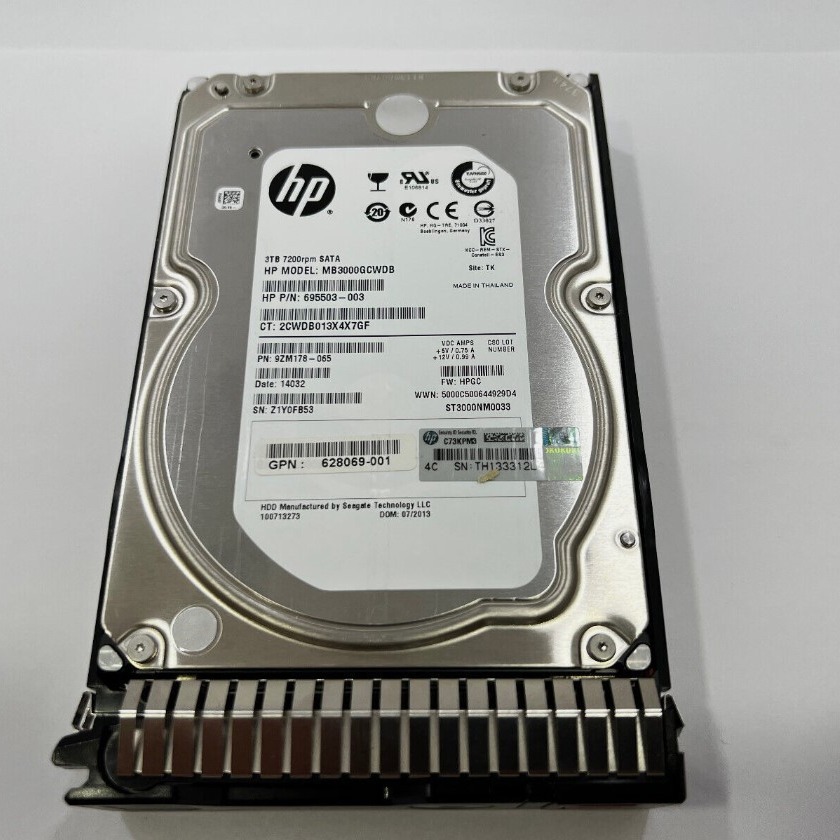hp 3t sata 7.2k 3.5寸服务器硬盘 628061-b21 628182-001-阿里巴巴