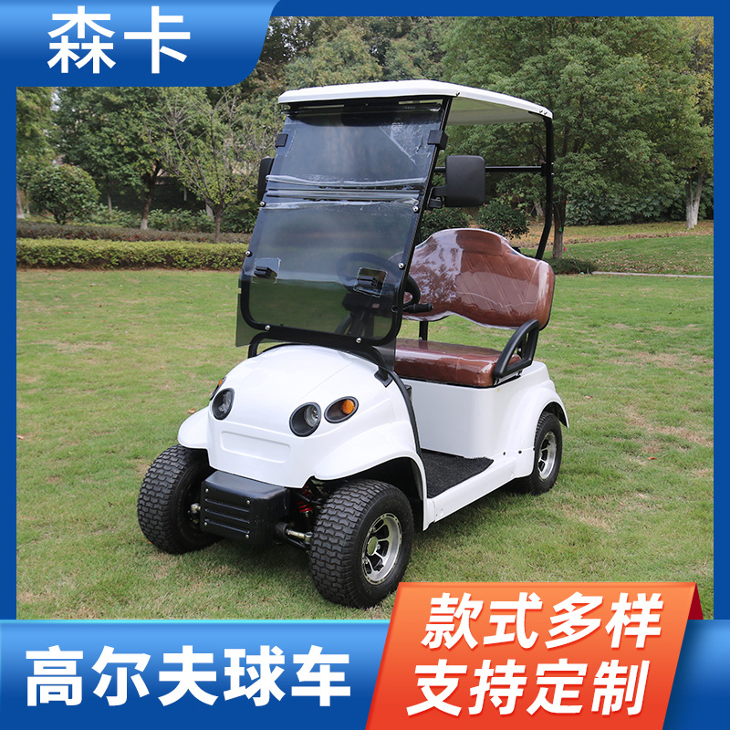 电动小高尔夫球车 酒店贵宾接送景区四轮旅游观光车 老年代步车