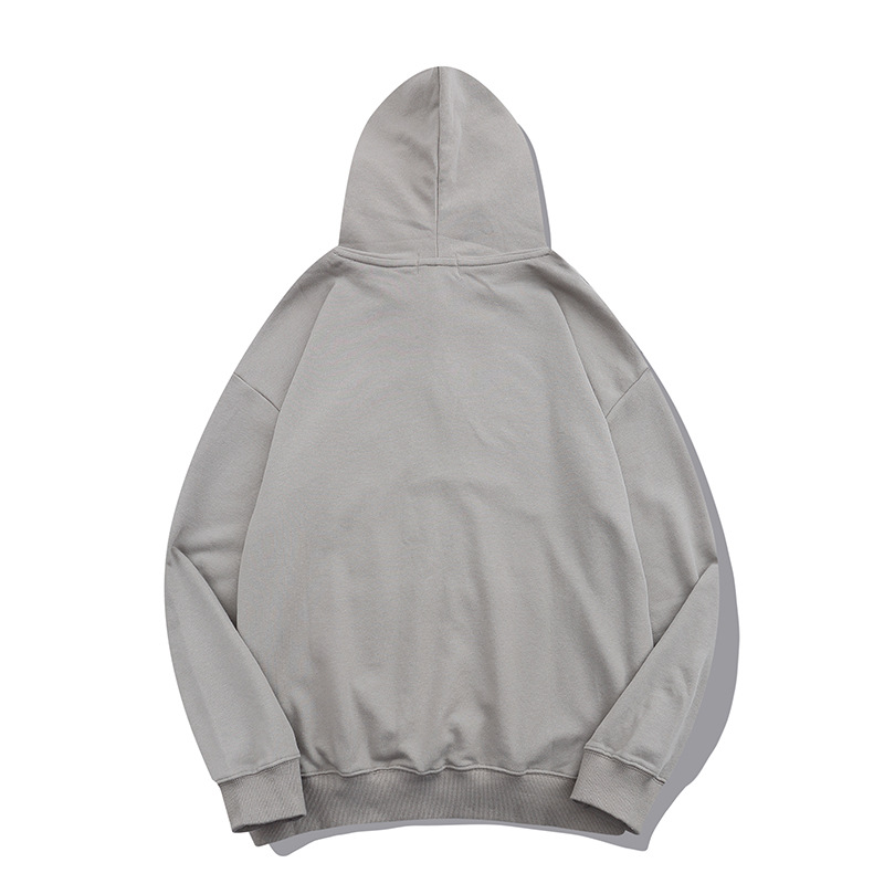 fear of god主线fg植绒字母连帽卫衣fog第七季套头帽衫男女高街潮