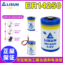 LISUN/力兴锂电池 ER14250 3.6V KTS 台达编程器 物联网PLC 1/2AA