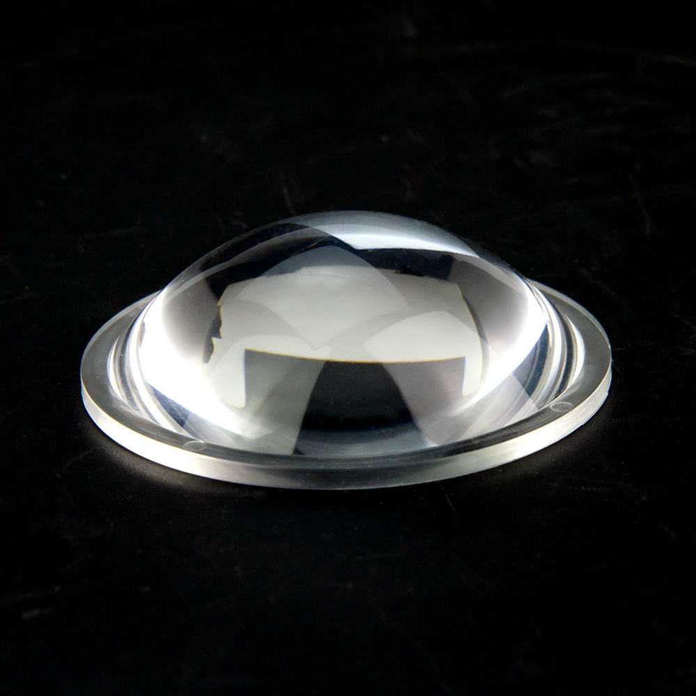 加工定制平凸透镜非球面玻璃透镜 凹凸透镜红外秒准聚焦透镜zlm