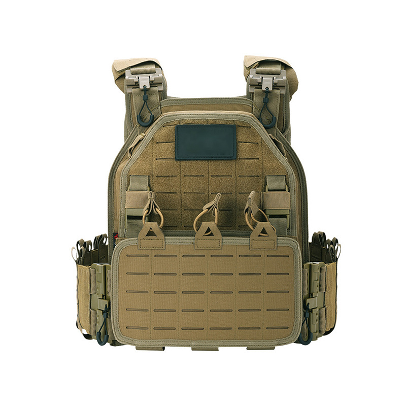 新款军用作训防护战术背心 户外训练野战快拆马甲多功能作训服