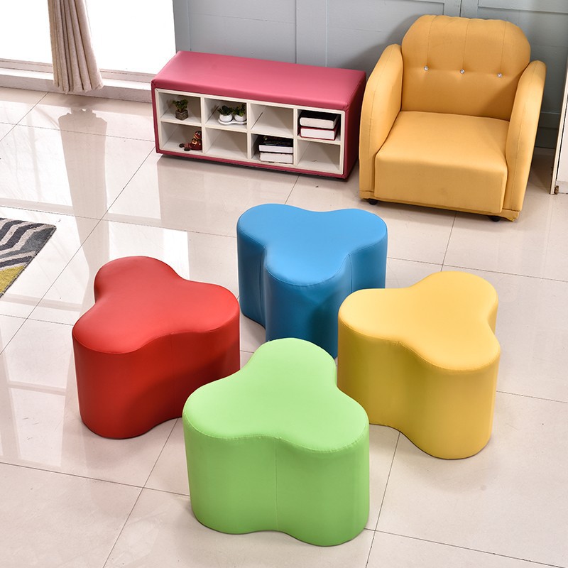 早教异形组合儿童沙发凳活动休息区大厅商场个性创意会展沙发儿童