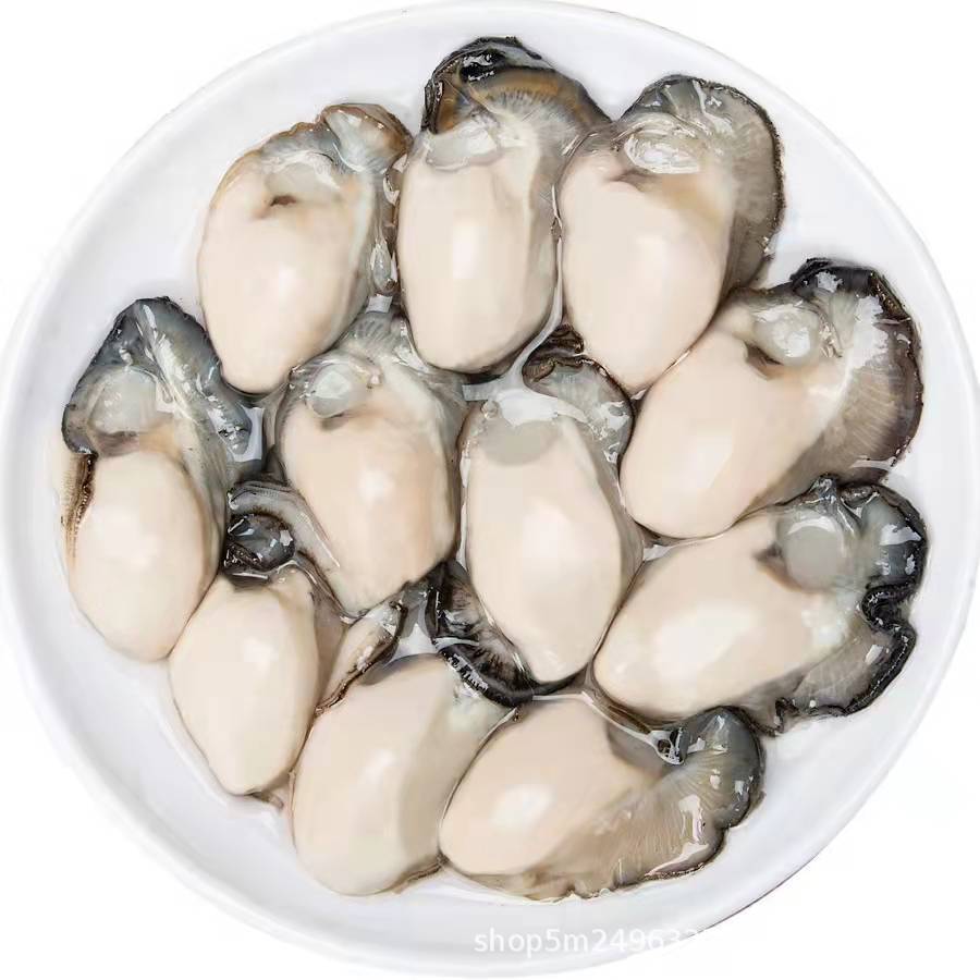 去壳生蚝肉 海蛎子肉火锅牡蛎肉 原味无壳原个生蚝中西餐食材
