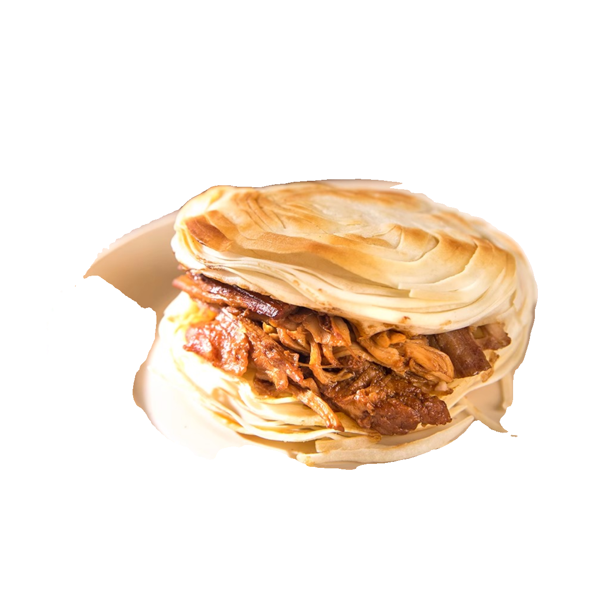 臻秦味肉夹馍陕西特产300g*2袋装家用商用早餐半成品速食千层馅饼