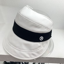 韩版新款半空顶帽子女春夏薄款时尚可扎马尾户外遮阳帽拼色太阳帽