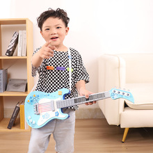 儿童尤克里里声光音乐初学者小吉他可弹奏乐器玩具吉他男女孩