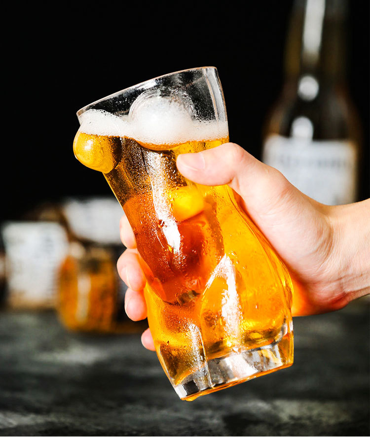 创意恶搞情趣人体啤酒杯酒吧夜店猛男美女个性子弹杯白酒杯英雄杯