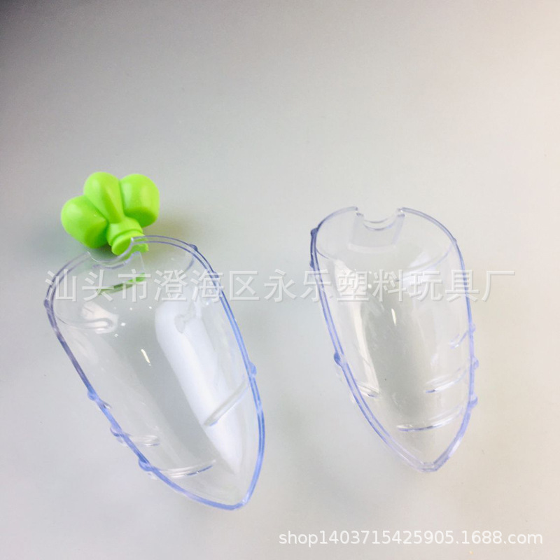萝卜装糖复活节小玩具装上链兔子加糖果DIY收纳小配件