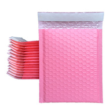 粉色共挤膜气泡袋 泡沫信封袋 包装袋服装袋气泡沫快递信封打包袋