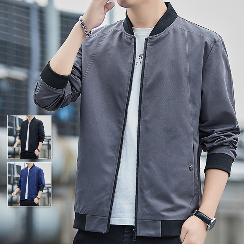 Jacket Men's Autumn New Casual Workwear Jacket Loose Lapel Youth Shell Jacket Jacket Men's Clothing