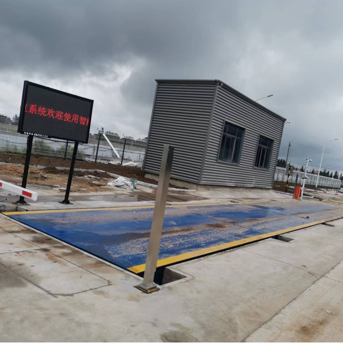 150t汽车衡 无人值守矿山货场物流建筑工地智能称重秤电子地磅