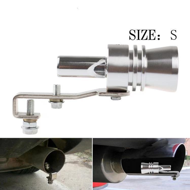 Car Motorcycle Accessories Exhaust Pipe Modified Pieces Sound Wave Imitation Sound Device Turbine Whistle Acoustic Generator