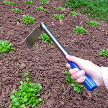 家用不锈钢小锄头种菜种花挖土除草园艺工具小花锄农用农具户外