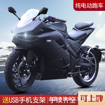 纯电动摩托车大跑车蛟龙款成人电动趴赛杜卡电摩电瓶车工厂批发
