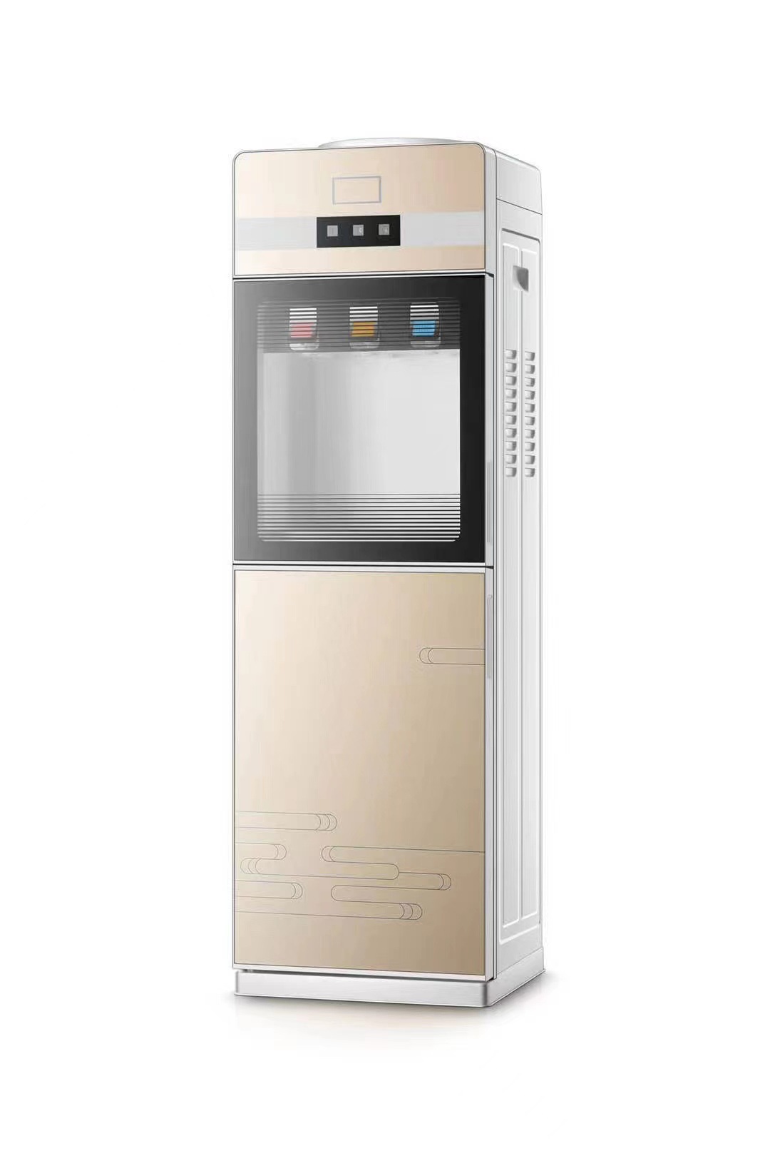 新款高档冷热饮水机大立式家用办公制冷制热出口贴牌定制礼品批发