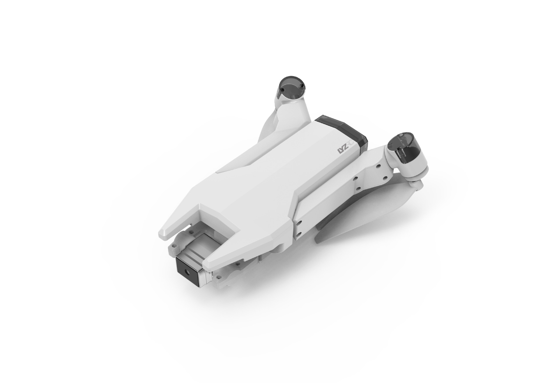 l100 v型双旋翼飞行器 2.7k高清航拍二轴eis防抖云台gps无人机