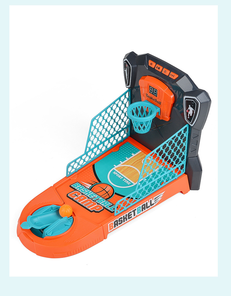 儿童桌面篮球投篮机手指弹射球桌游足球保龄球酷玩互动益智玩具