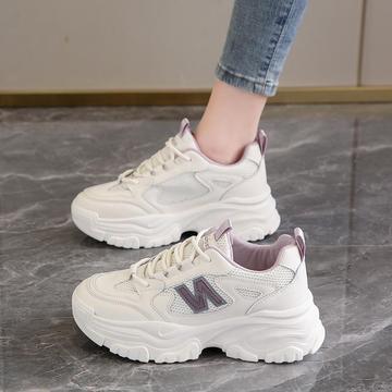 n681运动单鞋女冲锋耐磨跑步大码外贸网红学生轻质流行防滑校园