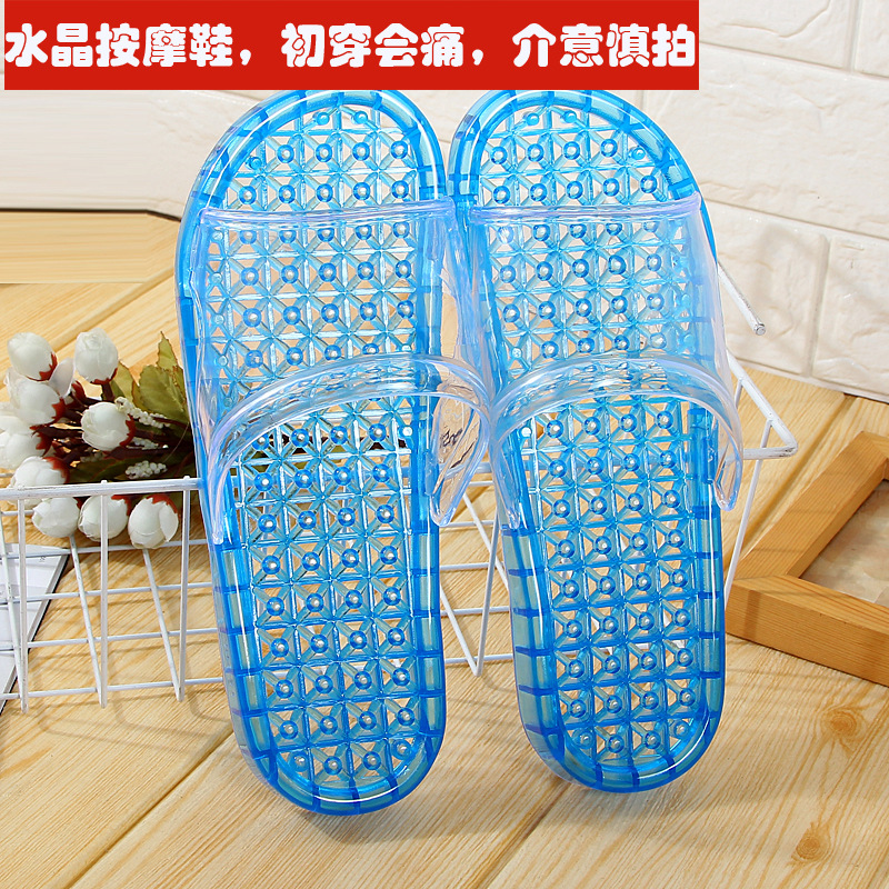 Summer Women's Home Indoor and Outdoor Dormitory Bathroom Non-Slip Slippers Soft Bottom Internet Celebrity Couple Men Leisure Sandals