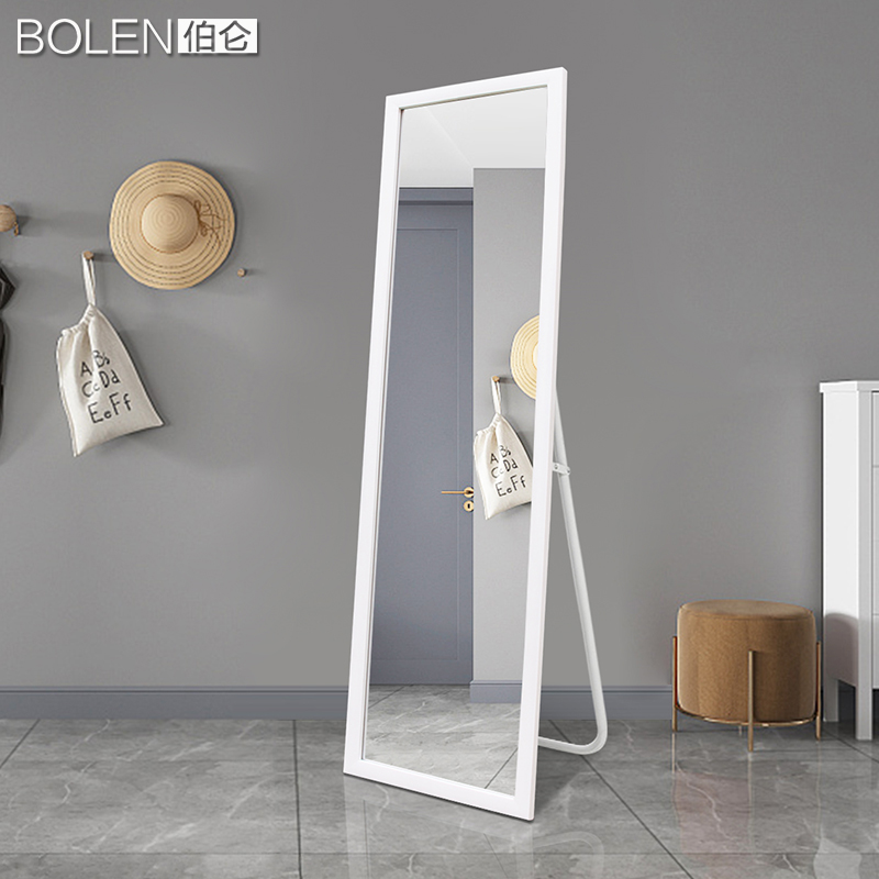 9w 穿衣镜全身壁挂家用落地试衣镜挂墙宿舍学生低价贴墙大镜-阿里巴巴