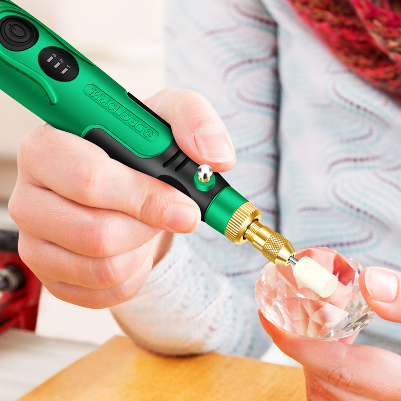 美耐特充电电磨机小型电动打磨抛光工具家用微型手磨机迷你打磨笔