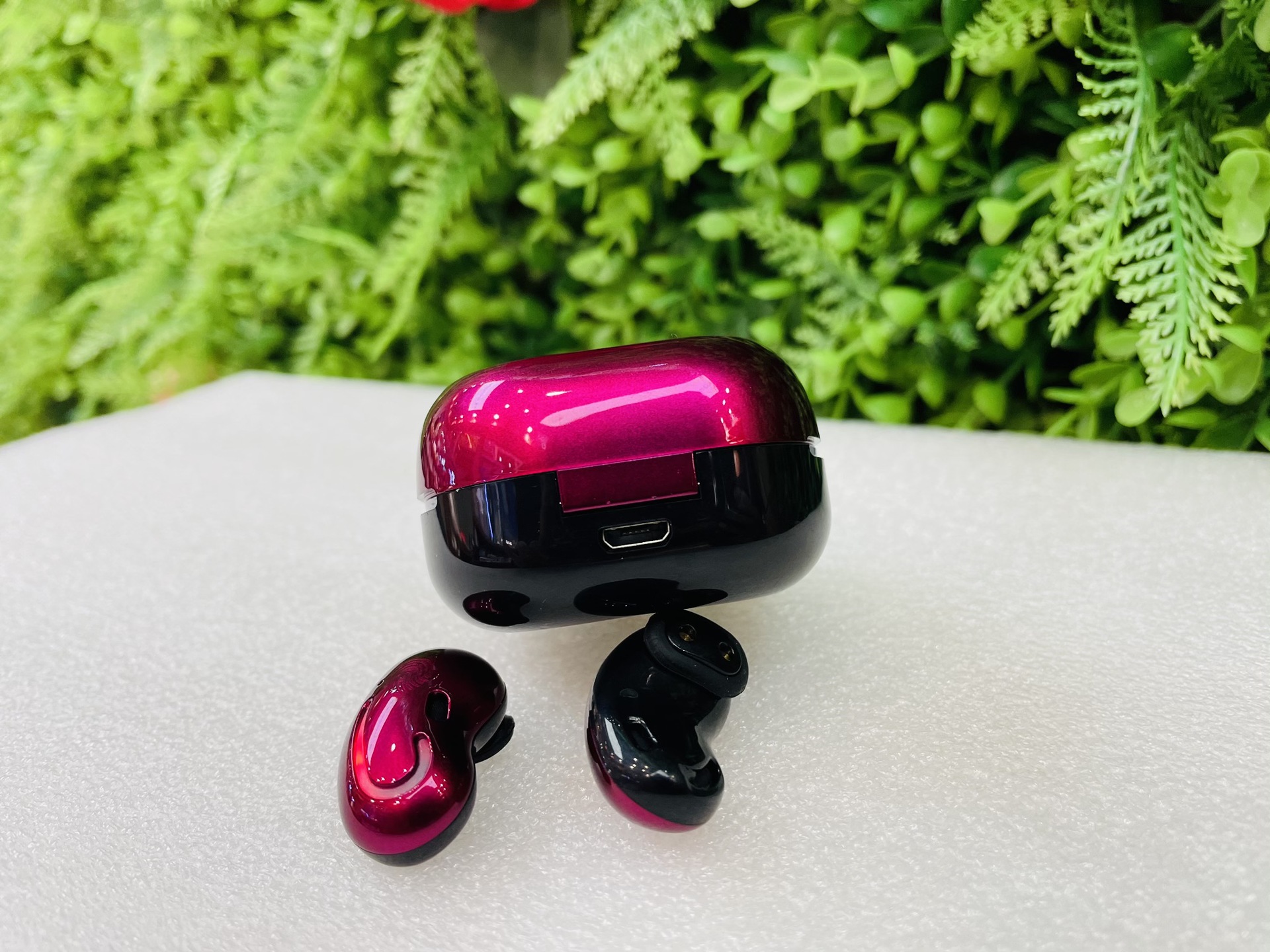 s6se无线蓝牙耳机时尚表盘电量显示触摸呼吸灯小巧轻便携半入耳式