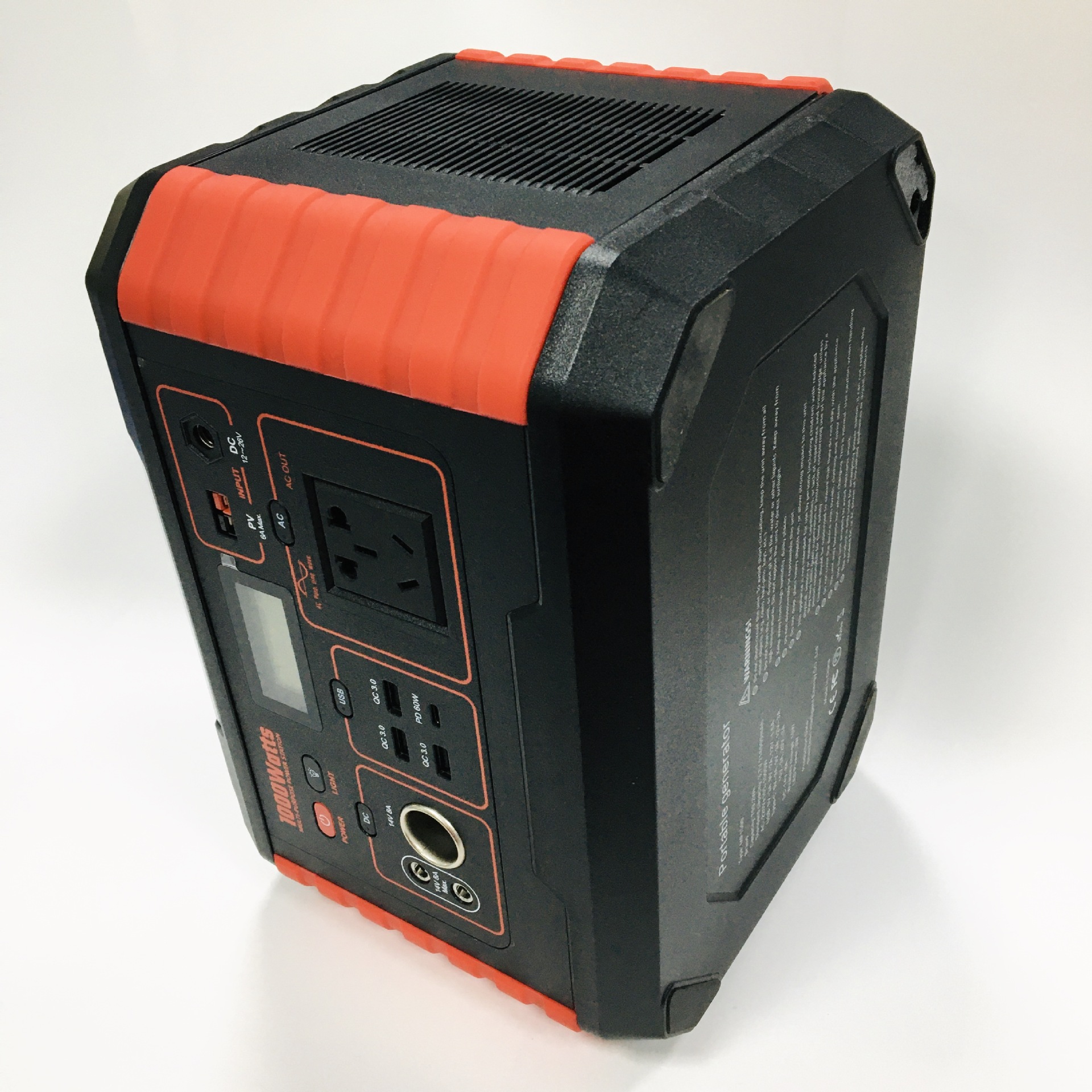 便携式户外电源1000w/799.2wh储能ac输出标准美规日规支持定做