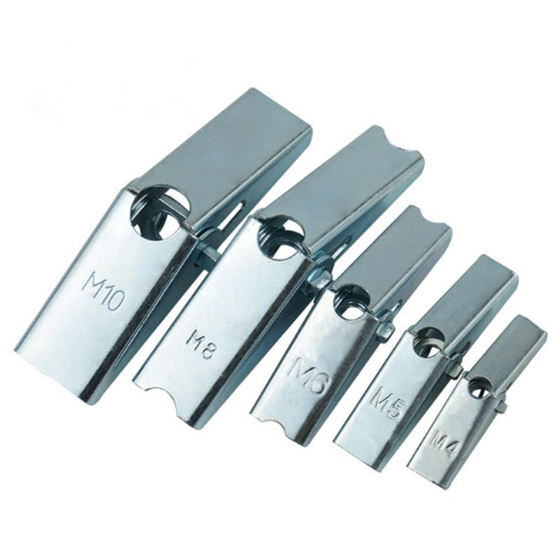 兰花夹伞形铁飞机膨胀螺丝预制板空心砖石膏板吊顶专用膨胀管