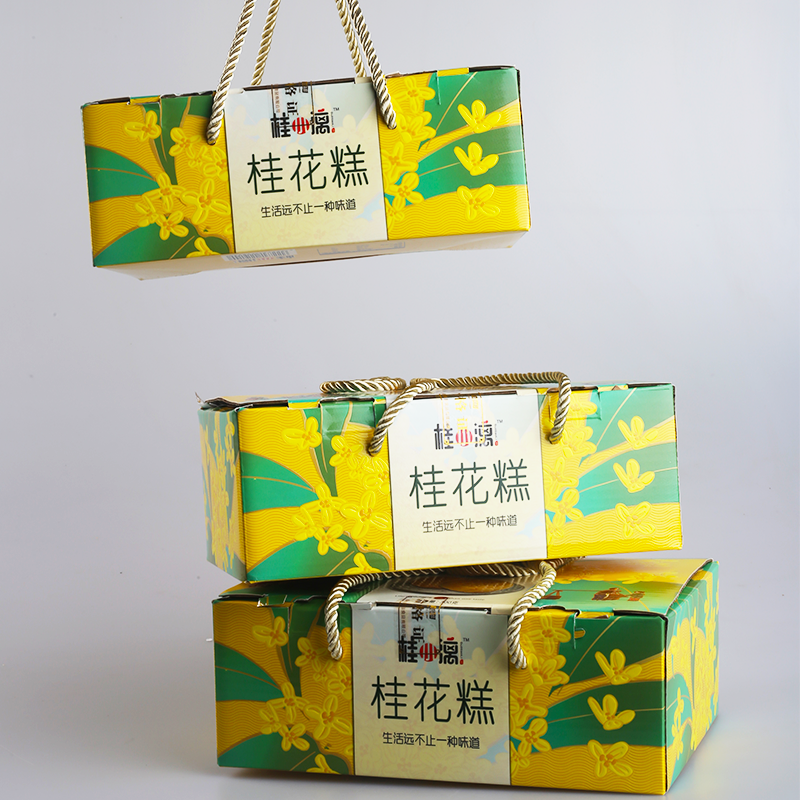 桂小漓桂花糕礼盒装传统中式点心金顺昌绿豆糕广西桂林特产