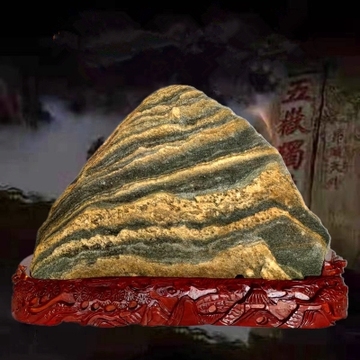 ly泰山石天然原石奇石一物一拍办公室靠山石摆件镇宅山顶阳石
