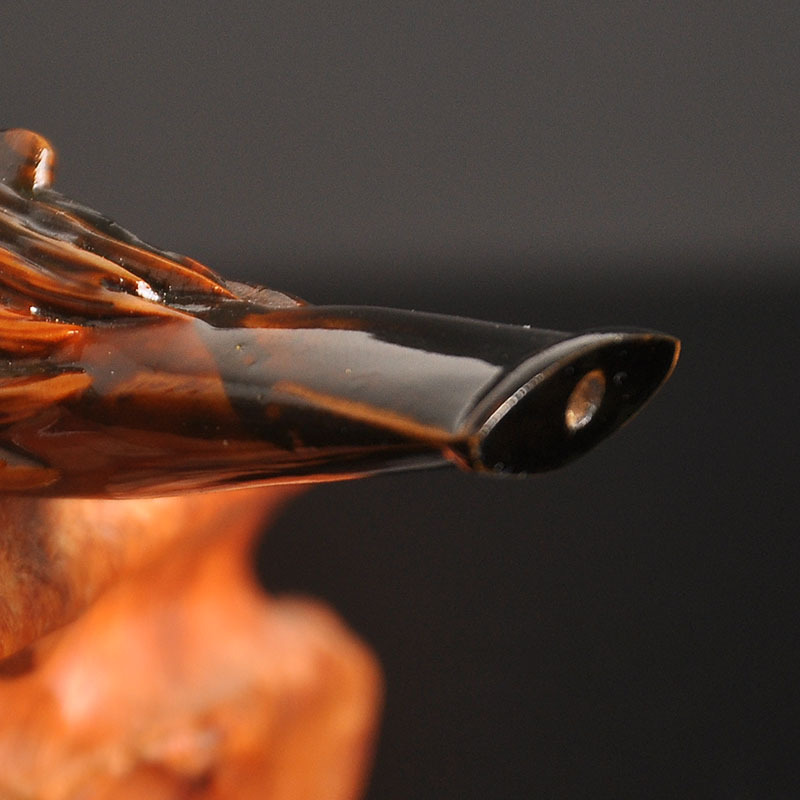 海柳过滤烟嘴 赤柳雕刻 活海柳 双重循环 拉杆可清洗 戒烟烟斗