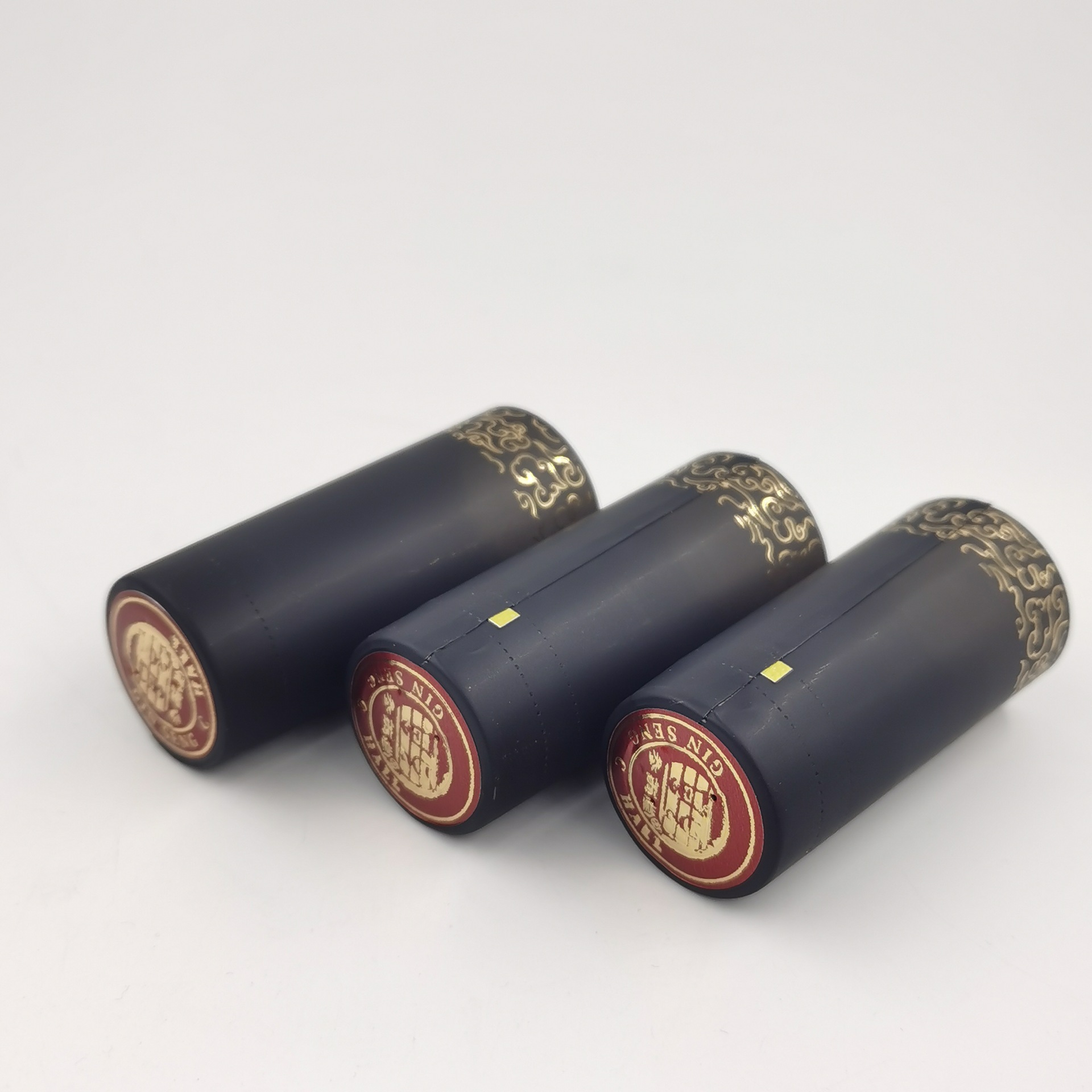 定制酒瓶封口膜瓶盖热收缩胶帽pvc封口膜红酒热缩膜加印logo酒帽