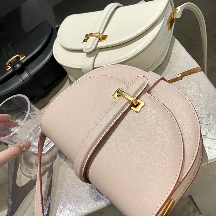 mirgam kose 2021夏小mk复古半圆马鞍包女单肩斜挎包2021新款百搭